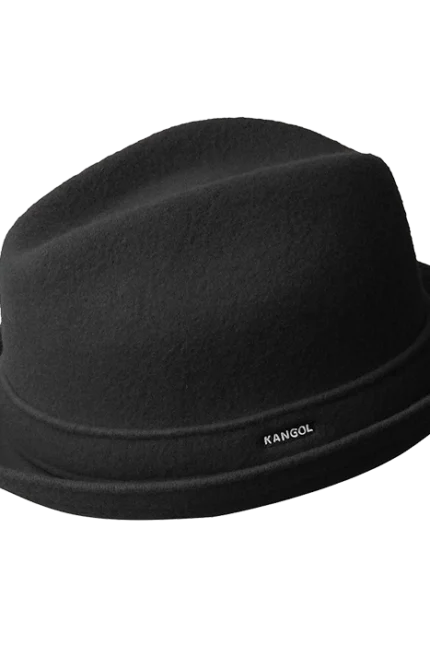 Ανδρικό καπέλο Wool Player Καβουράκι | Kangol Black Capelo