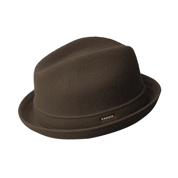 Wool-Player-Καβουράκι-Kangol-Brown Ανδρικό καπέλο Wool Player Καβουράκι | Kangol Brown Capelo