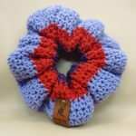 Midnight Cranberry Scrunchie