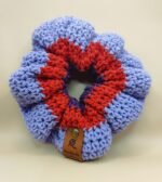 Midnight Cranberry Scrunchie