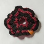 Black Dahlia Scrunchie