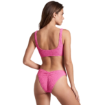 Μαγιό Bikini Silia Pink Crinkle ρούχο της Zebras & Libras – εικόνα 2