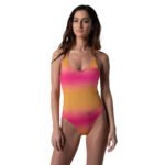 Ολόσωμο Μαγιό Ralu Mermaid Orange ρούχο της Zebras & Libras