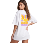 T-shirt Sun Oversized White ρούχο της Zebras & Libras