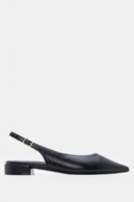 Γυναικείες γόβες Γοβάκια Slingback Μυτερά – Μαύρο LUIGI – εικόνα 2