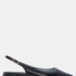 Γυναικείες γόβες Γοβάκια Slingback Μυτερά – Μαύρο LUIGI