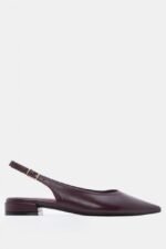 Γυναικείες γόβες Γοβάκια Slingback Μυτερά – Μπορντό LUIGI – εικόνα 2