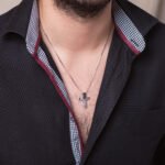 Σταυρός Βάπτισης για Αγόρια από Λευκό Χρυσό Κ14 με Διαμάντι NstNastasia – εικόνα 2