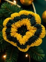 Evergreen Spark — Classic Christmas Scrunchie - Image 2
