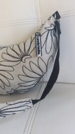 Τσάντα Half moon "Fiori" - Image 3