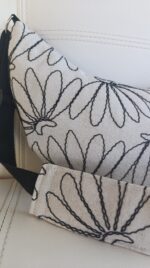 Τσάντα Half moon "Fiori" - Image 2