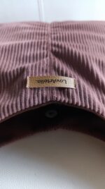Τσάντα ώμου κοτλέ "Boho Velvet" - Image 4