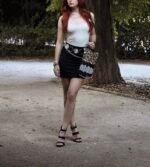 Τσάντα δερμάτινη " WILD HEART " - Image 2