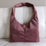 Τσάντα ώμου κοτλέ "Boho Velvet" - Image 3