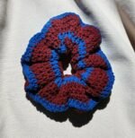 Crimson Storm Scrunchie