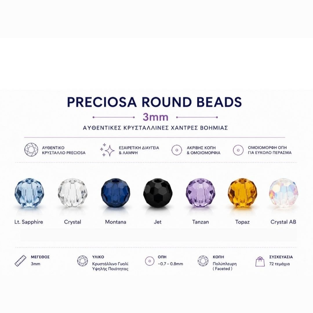 preciosa-round-beads-3mm 3mm Preciosa Round Beads