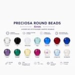 4mm Preciosa Round Beads