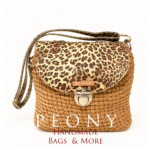 Tsanta golden beige with leopard elements