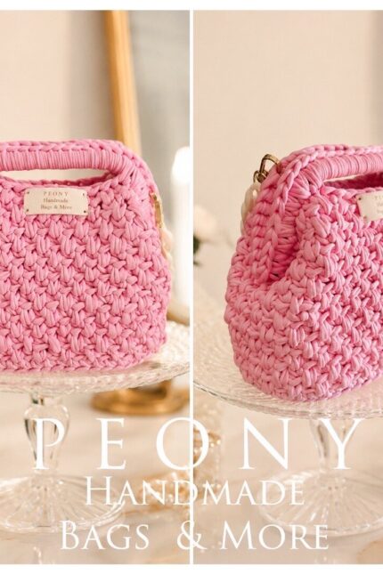 Pink handbag