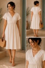 Sewing Box – Κρουαζέ Φόρεμα Empire | Πλήρες Kit Ραπτικής