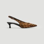 Γυναικεία slingback TFP Γόβες μυτερές Slingback – 361 – Leopard The Fashion Project