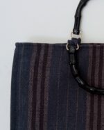 Χειροποίητη τσάντα tote χεριού από ύφασμα - Image 6